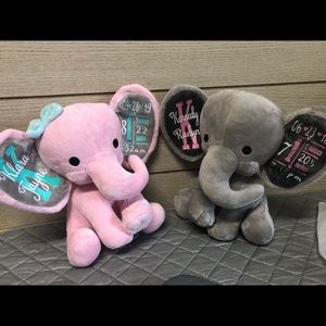 Personalized Baby Stat Elephant